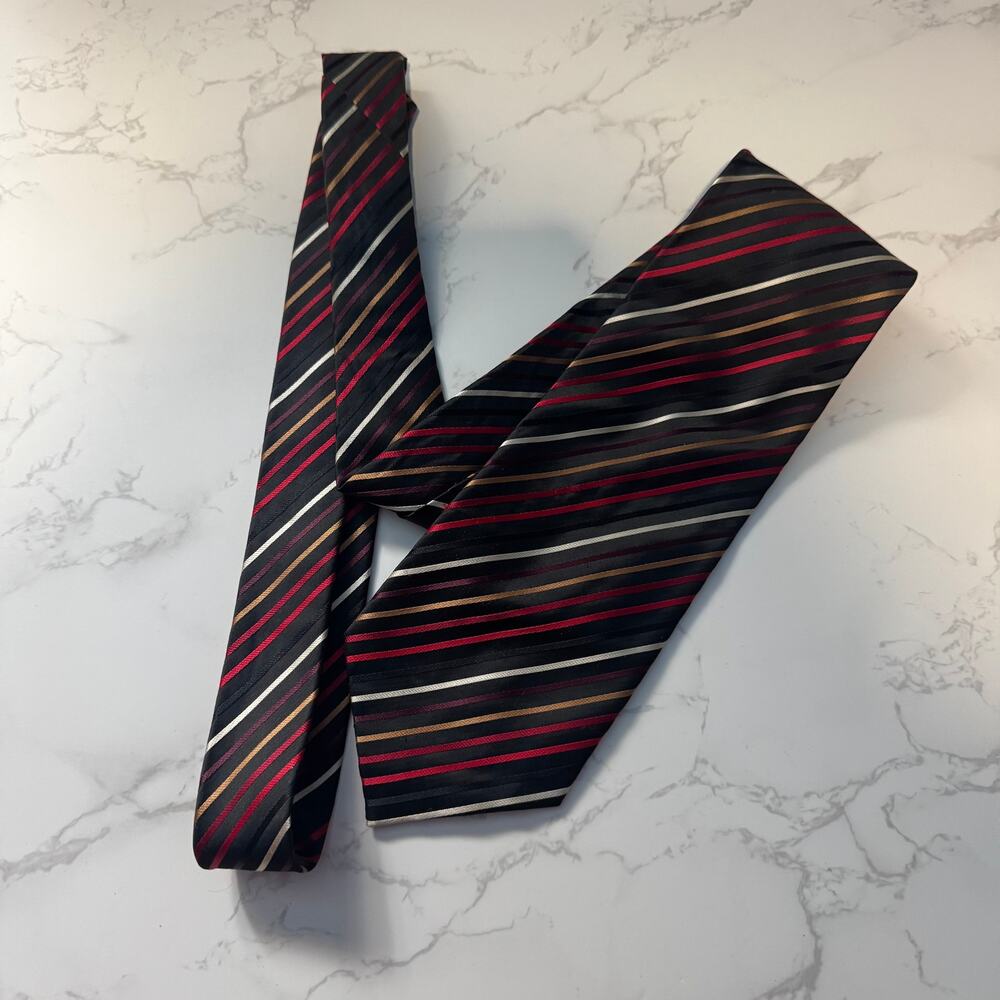 Bergamo New York Striped Tie